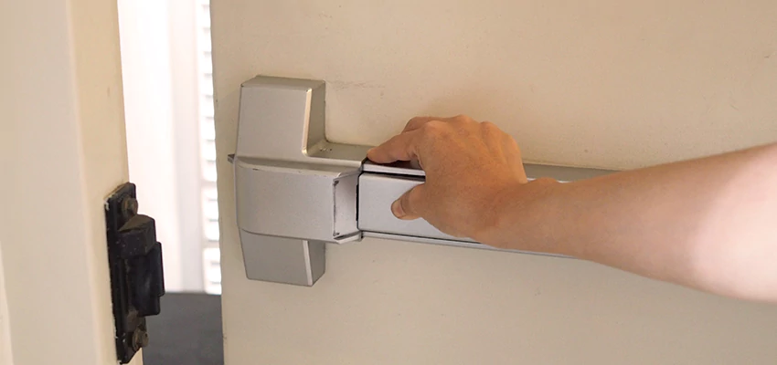 Roller Gate Panic Bar Installation in Moraga, California